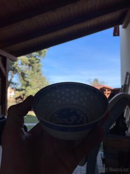 Tradiční čínská porcelánová miska s motivem draka - 2