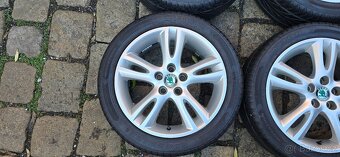 16" lité disky Škoda 205/45/16 5x100, 6,5x16",ET43 -zašlu - 2