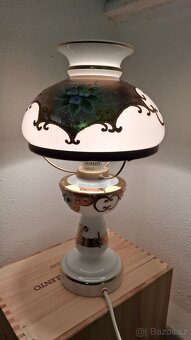krásná lampa z Novoborského skla - 2