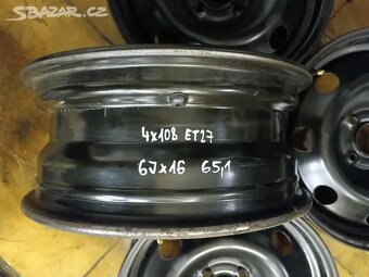 Peugeot 207 - 4x108 ET27 6Jx16 65,1 - 2