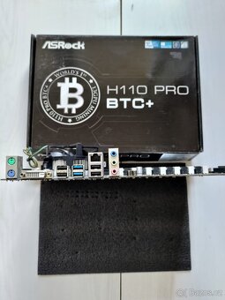 ASRock H110 Pro BTC+ + G3930 + 4GB RAM / FAKTURA / ZÁRUKA - 2