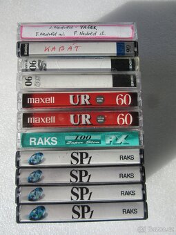 audio kazety -maxell+RAKS - 2