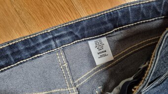 riflové šortky H&M vel. 134 - 2