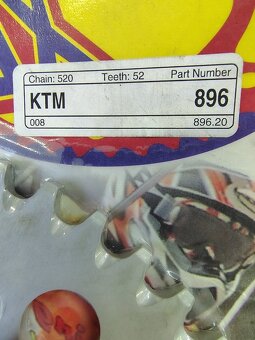 KTM rozeta 52 zubů - 2