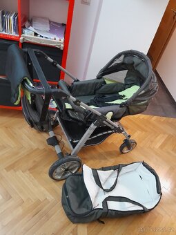 Kočárek Patron trojkombinace + spousta vychytávek - 2