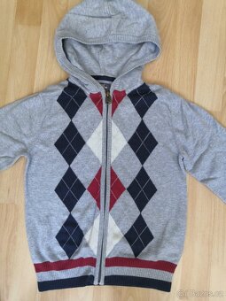 Svetr & klokanka s kapucí H&M vel. 122/128 - 2
