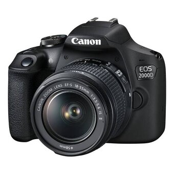 Canon EOS 2000 D - (nefunkční) + objektivy ( plně funkční ) - 2