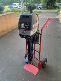 lodni motor Evinrude 5 (6)hp 2t 2valec, kratka noha - 2