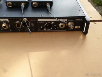 Shure UHF UR4D UR2 UR1 Beta 58a Radio Micro System ruční pře - 2