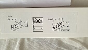 Ikea vikkare - zábrana na postel - 2
