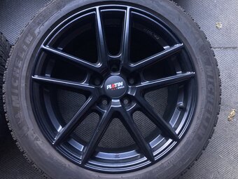 Alu kola PLATIN 17" 5x112 zimní MICHELIN 205/50R17 WV ŠKODA - 2