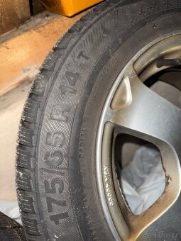 Zimní sada kol 4x98 175/65/R14 Barum Polaris 3 M+S - 2