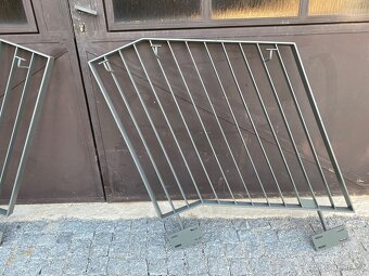 Kovové zábradlí – 2 ks, NOVÉ, nepoužité - 2