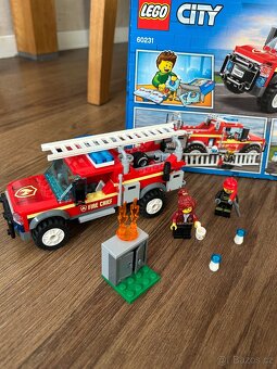LEGO CITY Hasiči 60231 KOMPLETNÍ -Zásahový vůz velitelky - 2