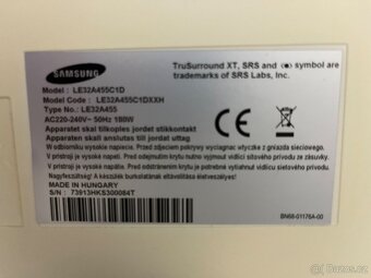 Televize Samsung 80 cm (LE32A455C1D) - 2