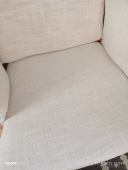 Kojici houpaci kreslo s podnozkou - 2