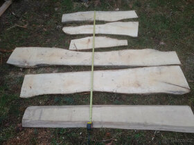 Lipové fošny 4cm silné, různé patvary třeba na vývěsní štít - 2