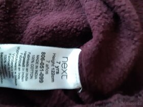 Tmavě fialová mikina Next vel.122/127 - 2