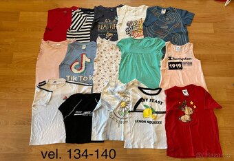 Trička dívčí - dlouhý i krátký rukáv - 2