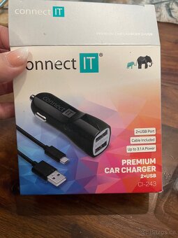 Nabíječka do auta, 2x USB vstup - 2