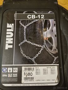 Řetězy na auto Thule cb-12 a Fulson nepoužité - 2