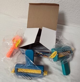 Tvořítka 3ks - embosovací válečky - 2