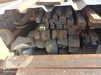 Staré trámy hranoly - 2