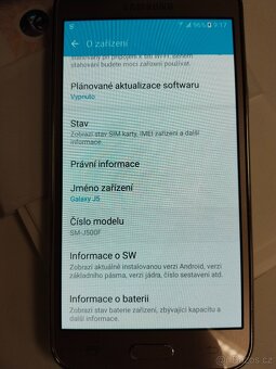 Prodám Samsung J5 2015 SM-J500F/DS - 2