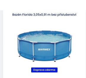 Bazén Marimex 3,05m + písková filtrace Marimex - 2