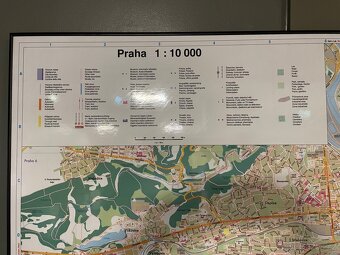 Mapa Prahy - 2