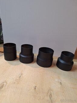 Kourovod, kolena,rure,rozety,zdera na kotle,krby,kamna - 2