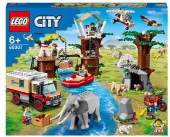 Prodám LEGO 60307 Záchranářský kemp v divočině - 2