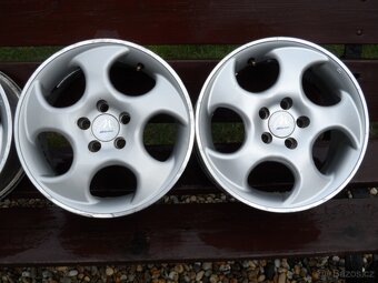 Alu kola 5x100 15 X 6 1/2 J ET 35,Střed 57,1 VW,Seat,Škoda - 2