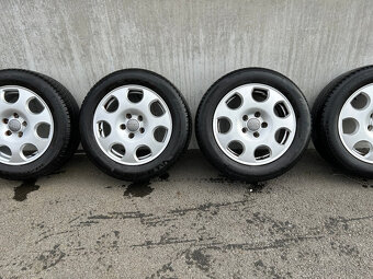 Alu disky s pneu Michelin 215/55/R16 93V na VW, Audi, Škoda - 2