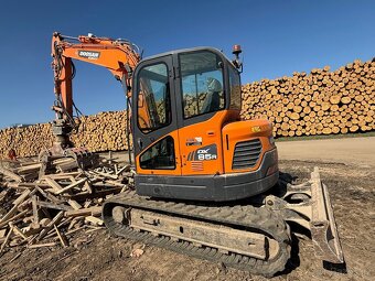 Pásové rypadlo Doosan DX85R - 2
