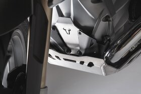Přední prodloužení krytu motoru Černá / stříbrná. BMW R1200 - 2