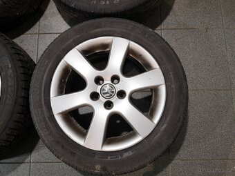 Vw Polo, Fabia alu 15 + letní 195/55/15. - 2