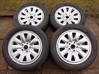 Zimní kola 16ky 5x112 pneu 80% Škoda Vw Seat Audi - dobírka - 2