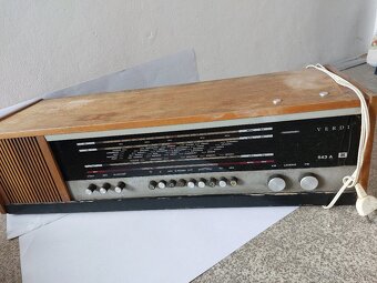 Retro rádio TESLA 442A Spiritual – vintage kousek - 2