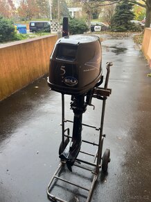 Lodni motor Tohatsu Mercury 5hp 4takt, po servise - 2