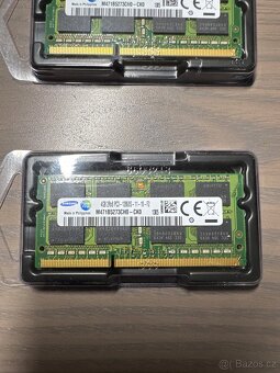 Prodám 2x RAM Paměti SAMSUNG 4GB - 2