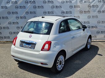 Fiat 500 Lounge 1.2 51kW Facelift PANO KLIMA NAVI 57tis.km - 2