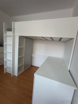 Vysoká postel Ikea Smastad - 2