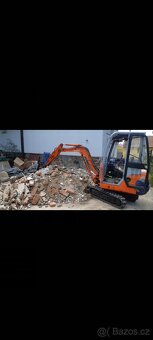 Minibagr Hitachi + Avia a80 kontejner - 2