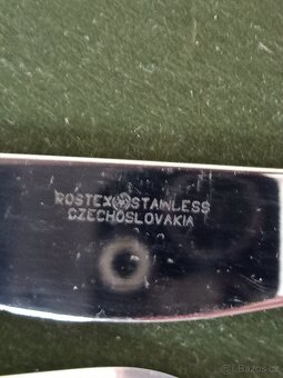 RETRO PRIBORY ROSTEX CZECHOSLOVAKIA-TOP STAV - 2