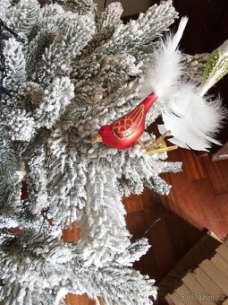 Vánoční zasněžený umělý stromeček - 2