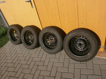 Fiat 500, Punto, Panda - 4 kusy ráfky a pneu 14" - 2