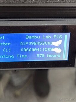 3D tiskárna Bambu Lab P1S s AMS - 2