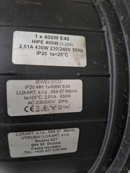 Výbojkové světla 400W - 2