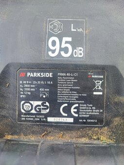 Sekačka parkside prima 40-Li C1 - 2